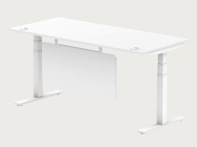 Adeline Height Adjustable Operational Desk With Modesty Panel 23