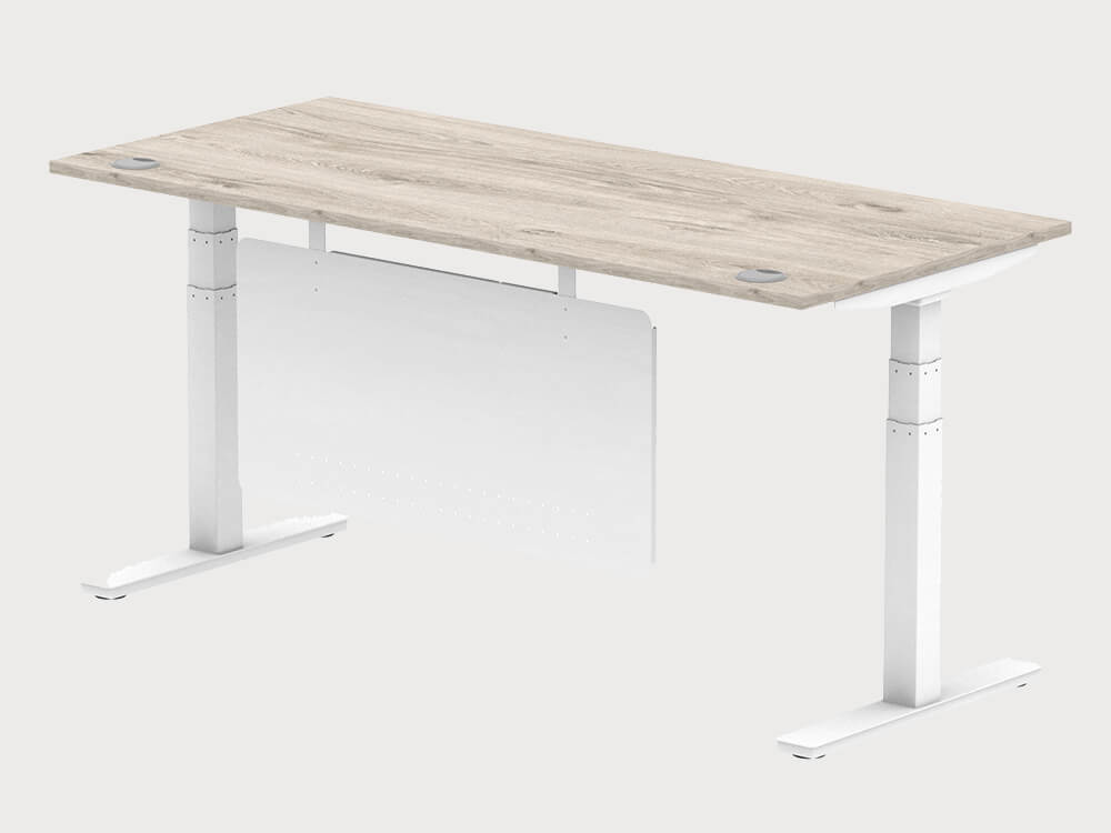 Adeline Height Adjustable Operational Desk With Modesty Panel 27