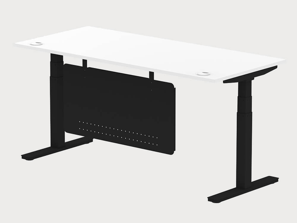 Adeline Height Adjustable Operational Desk With Modesty Panel 29