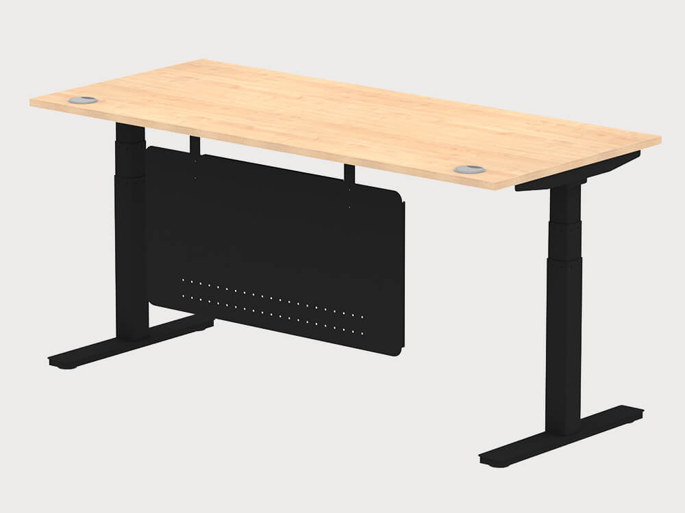 Adeline Height Adjustable Operational Desk With Modesty Panel 30