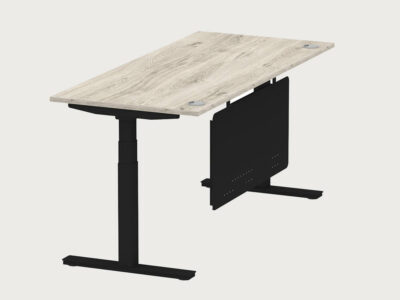 Adeline Height Adjustable Operational Desk With Modesty Panel 4