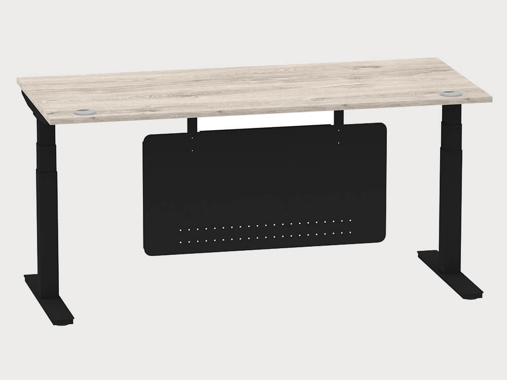 Adeline Height Adjustable Operational Desk With Modesty Panel 5