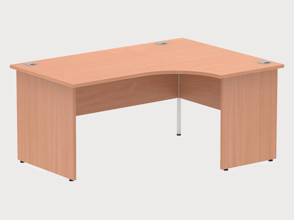 Etta 2 Corner Desk With Panel Legs And Cable Ports 10