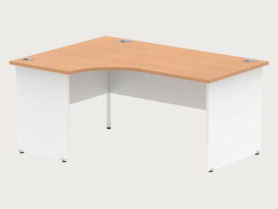 Etta 2 Corner Desk With Panel Legs And Cable Ports 25