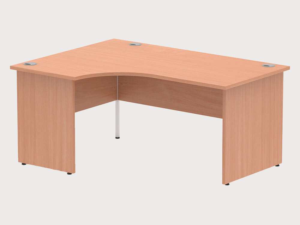 Etta 2 Corner Desk With Panel Legs And Cable Ports 9