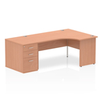Desk With Pedestal (D800)