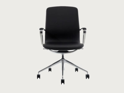 Lydia Height Adjustable Black Executive Office Chair 1