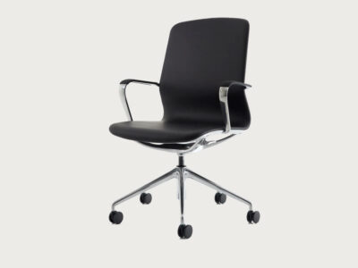 Lydia Height Adjustable Black Executive Office Chair 2
