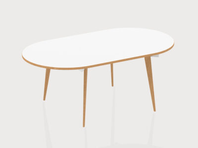 Margot 2 Oval Shaped Meeting Table