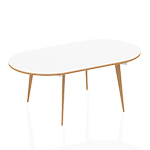 Small D End Shape Table (6 and 8 Persons)