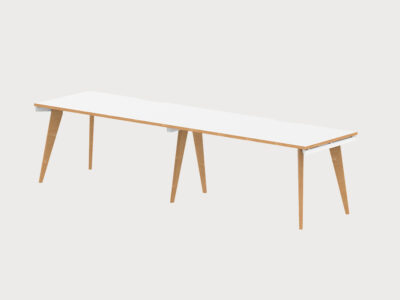 Margot Rectangular Shaped Meeting Table L3200