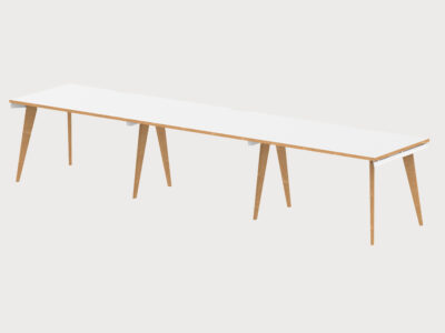 Margot Rectangular Shaped Meeting Table L3600