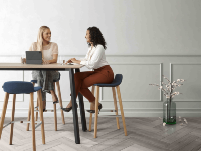 Aroldo 1 – Rectangular Shaped High Meeting Table 01