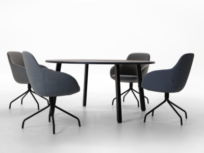 Aroldo – Round & Rectangular Shaped Meeting Table 02