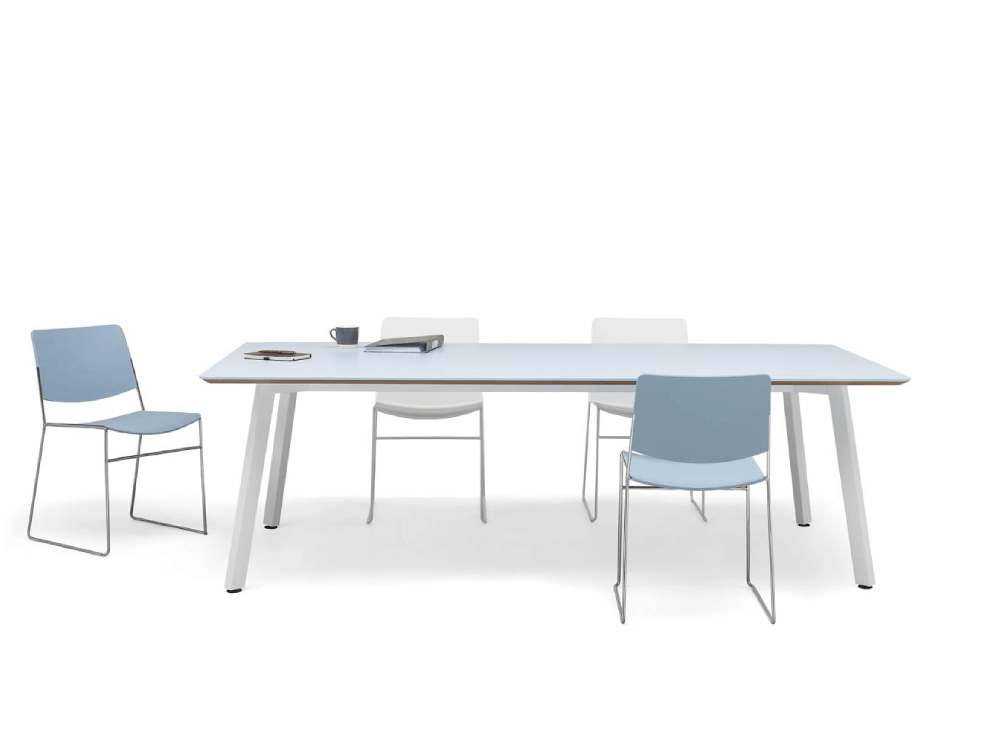 Aroldo – Round & Rectangular Shaped Meeting Table 04