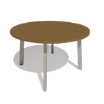 Round Shape Table with Four Leg (4 Person)