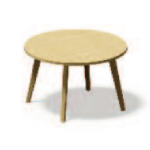 Round Shape Table (4 and 6 Person)