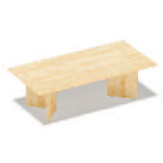 Rectangle Shape Table (6 and 8 Person)