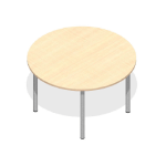 Round Shape Table (4 Person)