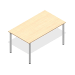Small Rectangle Shape Table (4 and 6 Person)