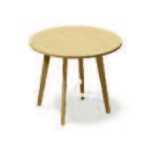 Round Shape Table (4 person)