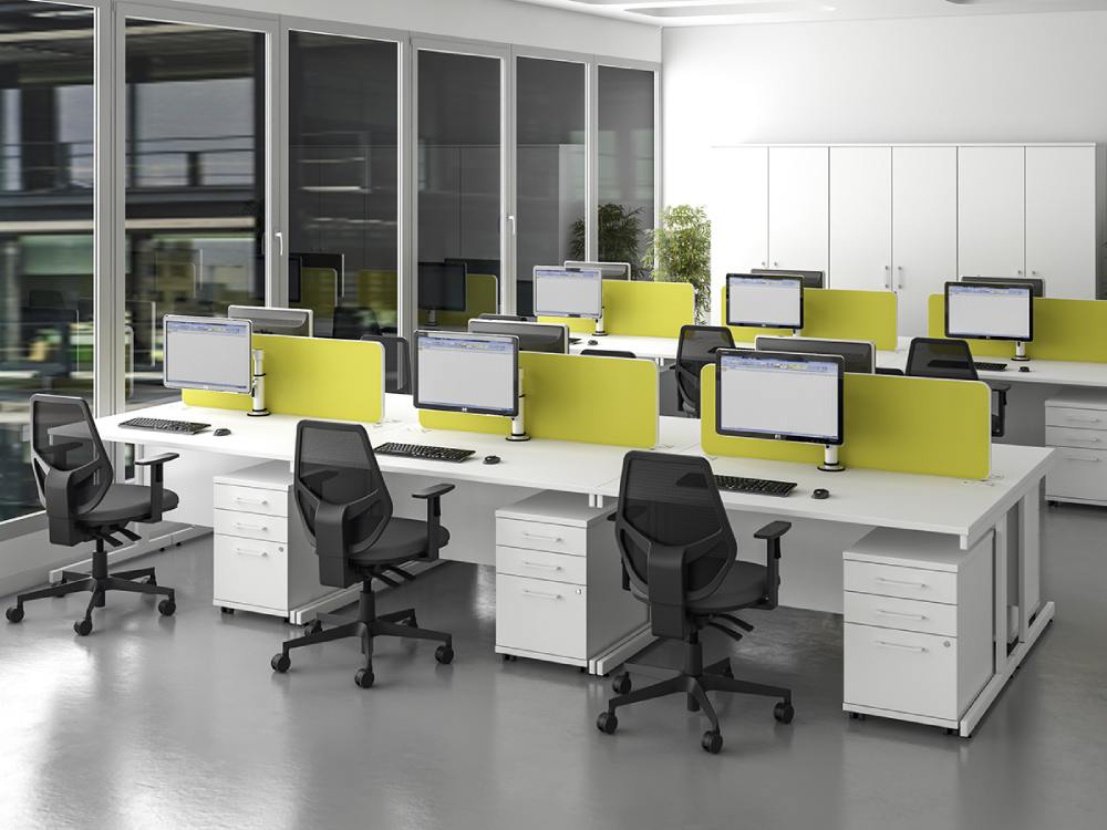 Zola – Operators Office Desk For 2 ,4 And 6 Persons 2