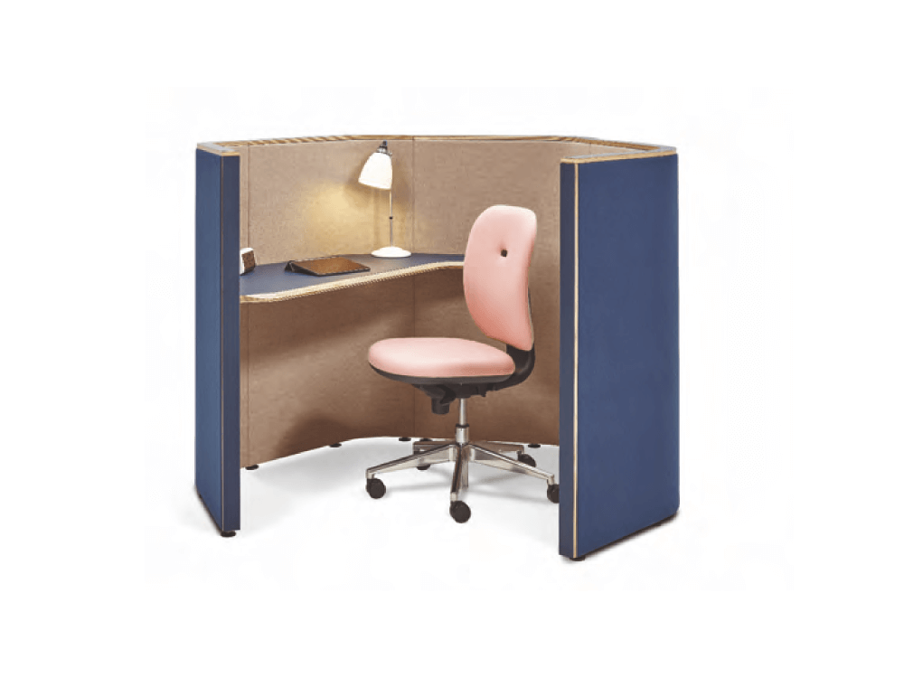 Beehia 1 Hexagonal Shaped Work Pod For 1, 2, 3 And 4 Persons 02