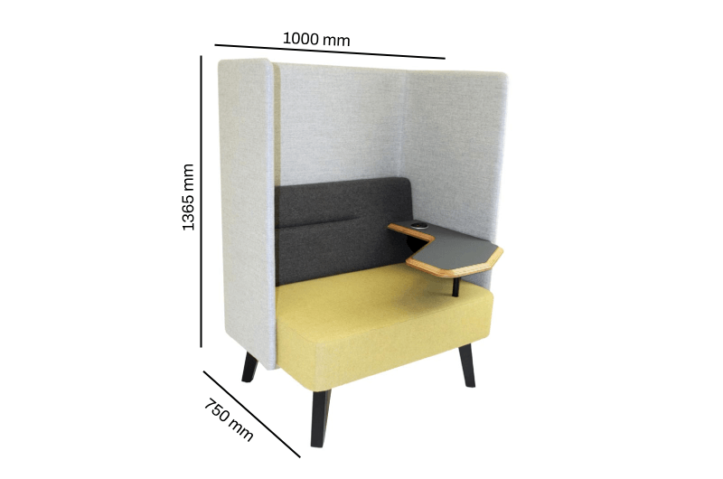 Dolce Acoustic Surround Solo Work Pod Size Image