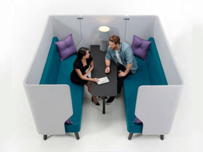 Dolceno 1 Work Pod With Optional Table Main Image