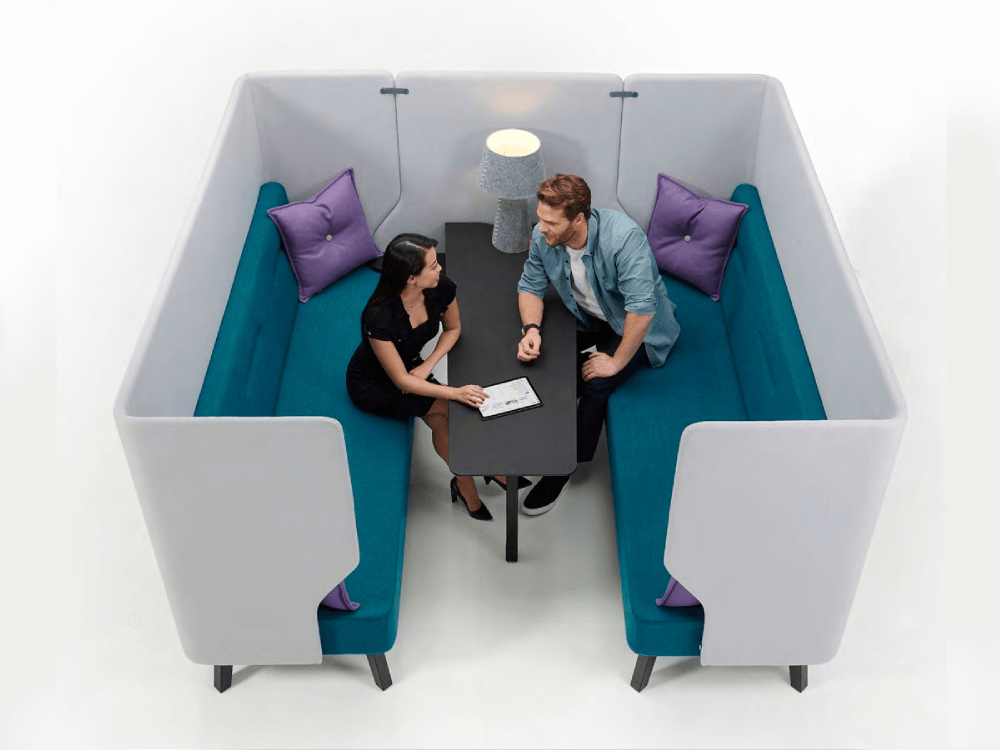 Dolceno 1 Work Pod With Optional Table Main Image