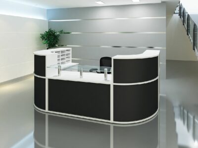 Krizia 2 Cruved Reception Desk 2