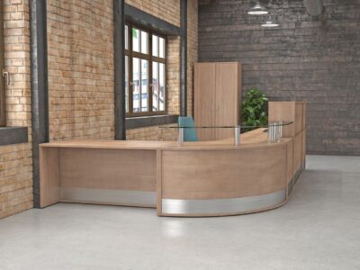 Krizia 3 Reception Desk With Dda Compliant 1