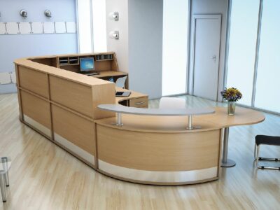 Krizia 3 Reception Desk With Dda Compliant 7