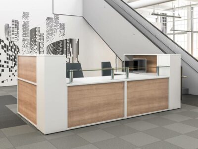 Krizia U Shaped Reception Desk 1