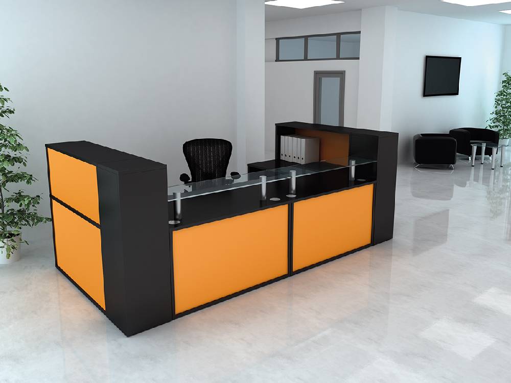 Krizia U Shaped Reception Desk 4