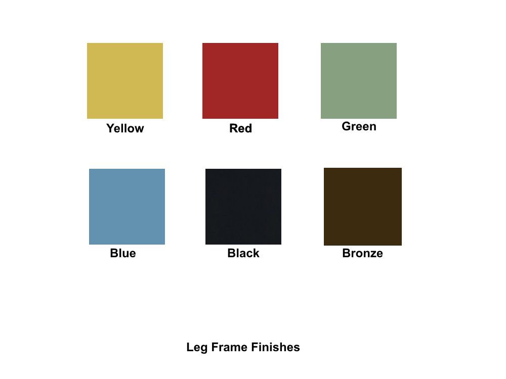 Leg Frame Finishes