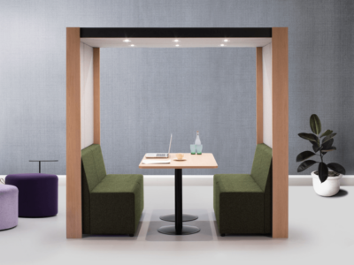 Livie Meeting Pods With Table And Led Lighting For 2 & 4 Persons Main Image