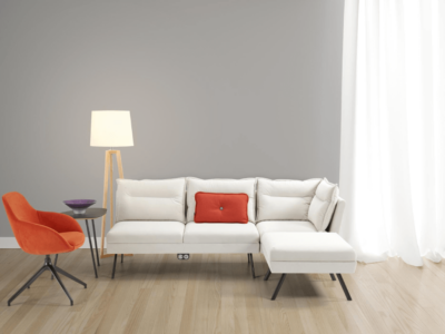 Orsola 1 Modular Work Sofa With Optional Arm Main Image