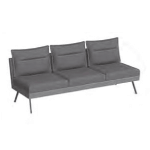 L2132 x D790 x H870 (Three Seater Sofa)