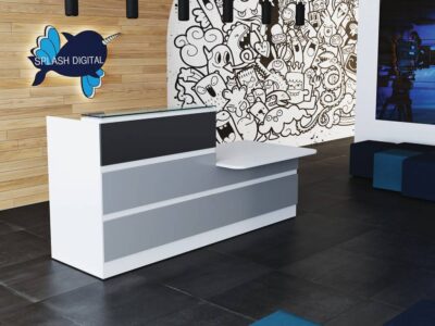 Otello 1 Reception Desk With Wheelchair Access Unit 2