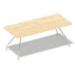 Medium Rectangle Shape Table (6 Person)