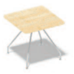 Square Shape Table (4 Person)