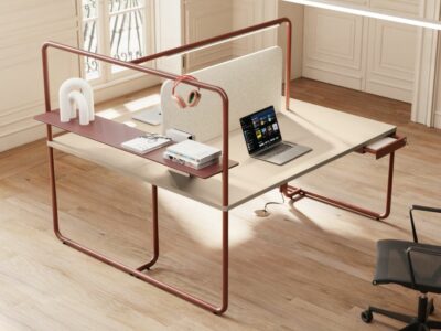 Phebe – Back To Back Operational Office Desk With Straight Corners For 2 ,4 And 6 Person 1