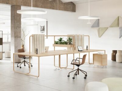 Phebe – Back To Back Operational Office Desk With Straight Corners For 2 ,4 And 6 Person 7