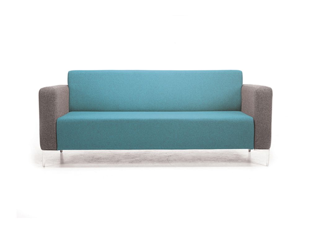 Polly 3 One Two And Three Seater Sofa With Chrome Leg 3