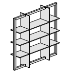 Gianny 5 – L1960 X D425 X H1860(open Element)