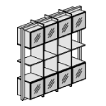 Gianny 5 – L1980 X D450 X H1860(open Element With Glass Door) (1)