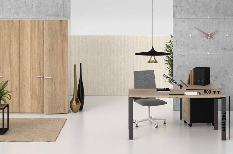 Lorenzo 3 – Wood Veneer Top Executive Desk With U Legs And Optional Return And Credenza Unit Size 01 Img Lorenzo 3 – Wood Veneer Top Executive Desk With U Legs And Optional Return And Credenza Unit Size 01 Img
