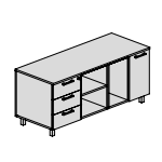 Nash – Executive Woodside Modular Service Unit Sx