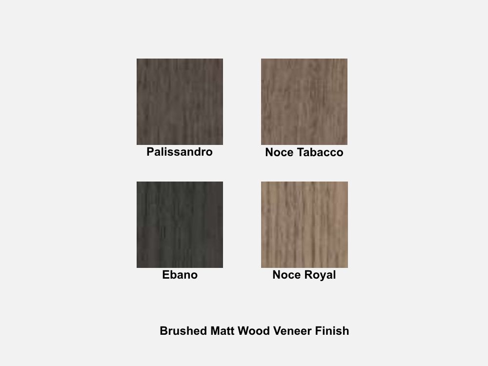 Yoga Brushed Matt Wood Veneer Finish